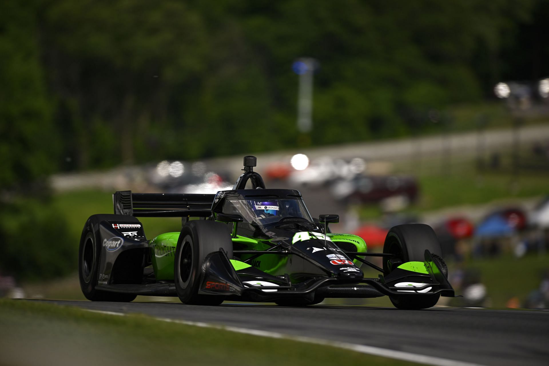 Louis Foster at the NTT IndyCar Series XPEL Grand Prix at Road America - Source: Getty